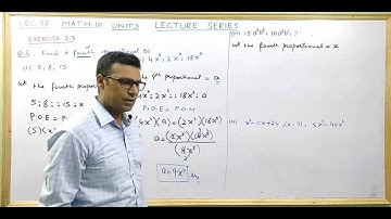 Exercise 3.3 question 2 mathematics 10 | mathematics 10 chapter 3 exercise 3.2| fourth proportional