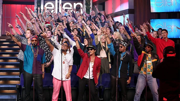 Ellen's Favorite Moments: Mark Ronson and Bruno Ma...