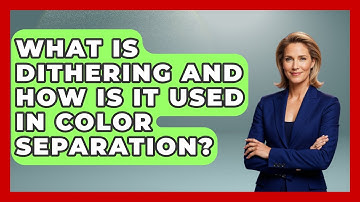 What Is Dithering And How Is It Used In Color Separation? - Graphic Design Nerd