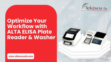 ALTA ELISA Reader and Washer: Optimize Clinical Laboratory Workflow with Athenese-Dx