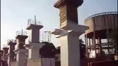 Hyderabad Metro rail under progress Tarnaka to Mettuguda as o 17-04-2013