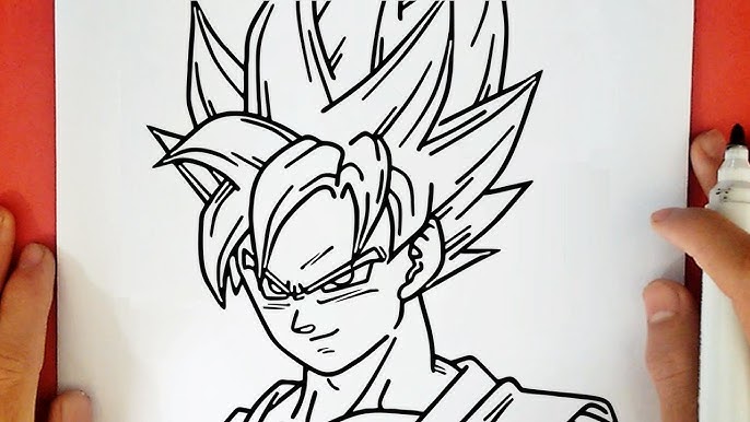 Goku Super sayajin 2 - Desenho de sr_borsoli - Gartic