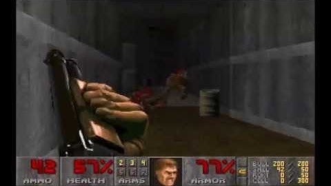 DOOM (1993) - E1 Full Gameplay - Hurt Me Plenty