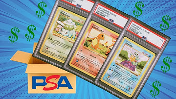 1999 Pokemon Base Set Shadowless ONLY PSA Returns, Starter Pokemon!!!