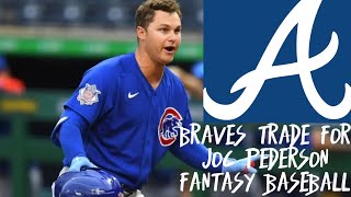 Atlanta Braves Trade for Joc Pederson Fantasy Baseball / MLB News