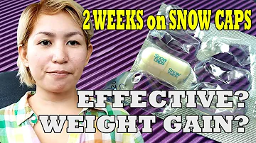 2ND WEEK On SNOW CAPS: EFFECTIVE? WHEN TO TAKE? NAKAKATABA?