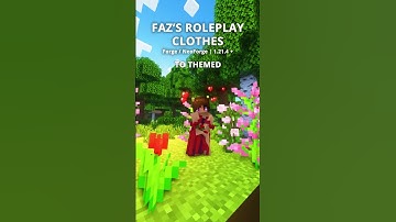 Add tons of costumes, accessories, and outfits to Minecraft with this mod #minecraft #minecraftmods