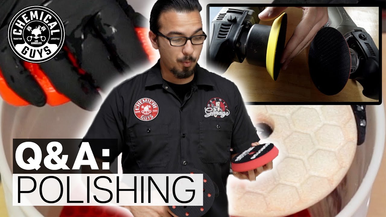 Polishing & Buffing Pads - Choosing The Correct Polishing Pad - Chemical  Guys CAR CARE 