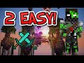 2 EASY! | Minecraft Solo Skywars