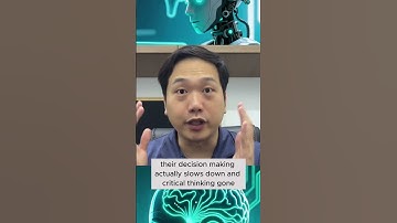 Is AI making us smarter — or slowly shutting down our brains? 🧠 #ChatGPT #AIthinking #MITstudy