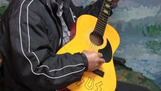 Play Trio Handcrafted F-360 Parlor Guitar パーラーギター演奏