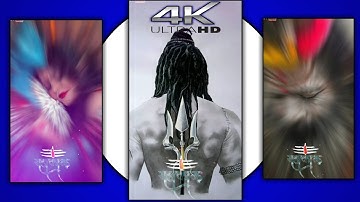 new Shiv bhagwan trending 4k video status editing || vn editor app || new viral  Shiv Shankar status