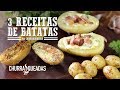 3 Receitas com Batatas I Churrasqueadas