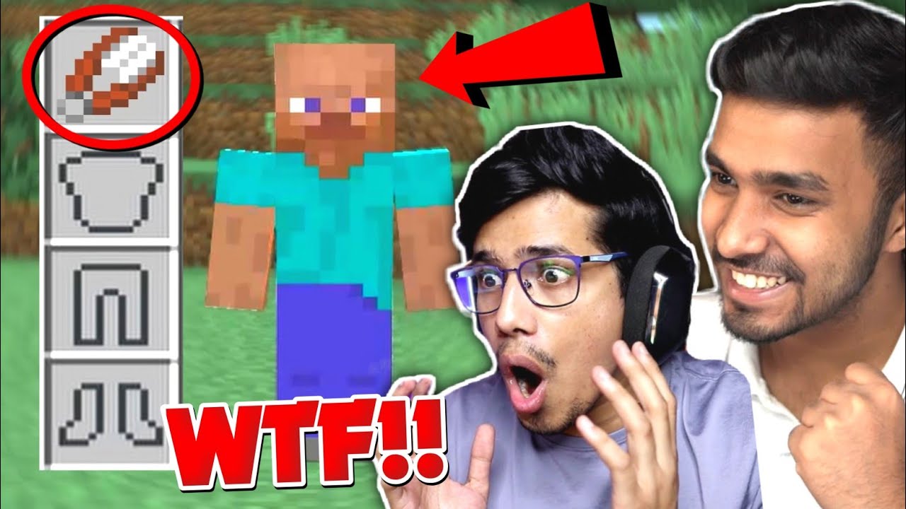 Top 5 Best WTF Moments In Minecraft | Techno gamerz, Gamerfleet, bixu ...