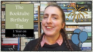 Booktube Birthday Tag - 1 Year on BookTube