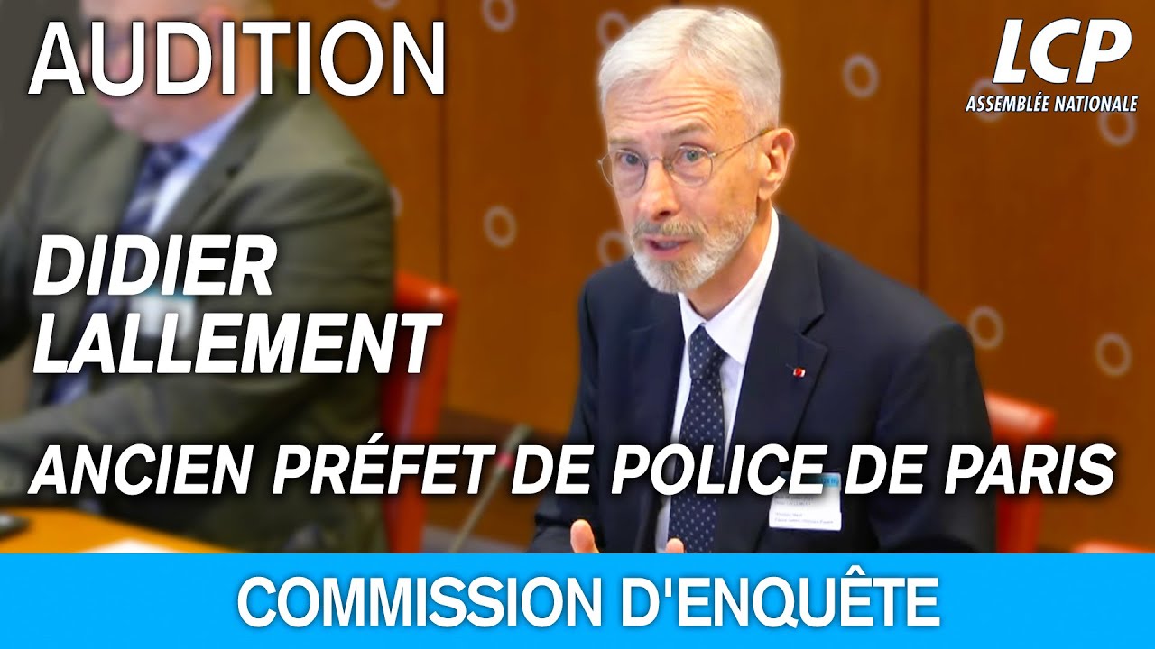 ⁣Groupuscules violents lors des manifestations : audition de Didier Lallement | 06/07/203