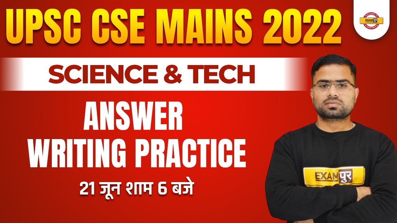 UPSC Mains Answer Writing | Science and Technology Answer Writing ...