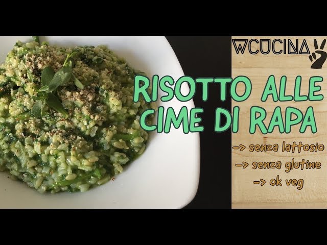 Risotto Alle Cime Di Rapa Youtube