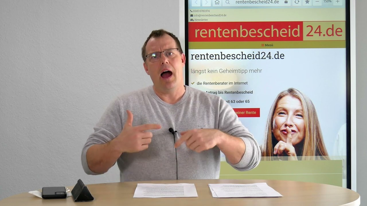 Verspätete Rentenzahlung umgehen - mit der Hochrechnung im Rentenantrag - YouTube