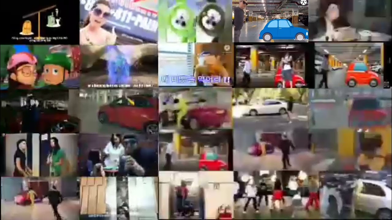 25 gangnam style in one