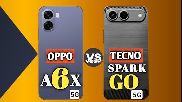 OPPO A6X 5G |VS| TECNO SPARK GO 5G || FULL COMPARISON.