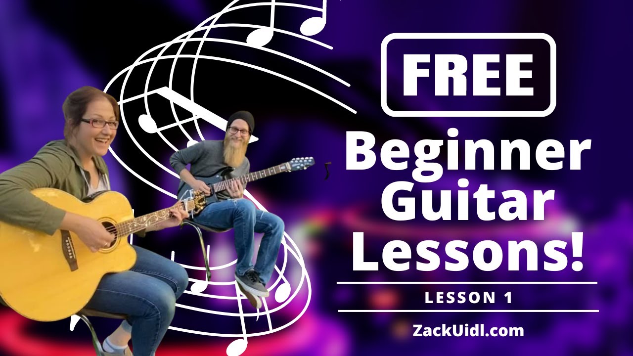 Beginner Guitar Lessons: Lesson 1 - YouTube