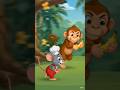 👉 Monkey vs Mouse Funny Fight 😂 | Kids Comedy Short #mouse #comedy #kidsshort #funnyvideo #cartoon