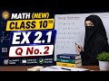 Ex2.1Q no. 2 solve by factorization