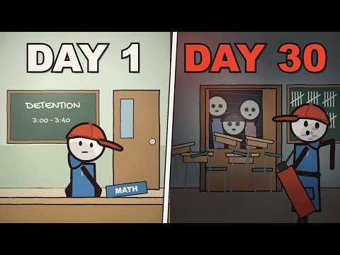 Zombie Outbreak: 30 Days Locked Inside a School