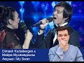 REACTS to Dimash Kudaibergen & Maira Muhamed - My Swan (ENG SUB)