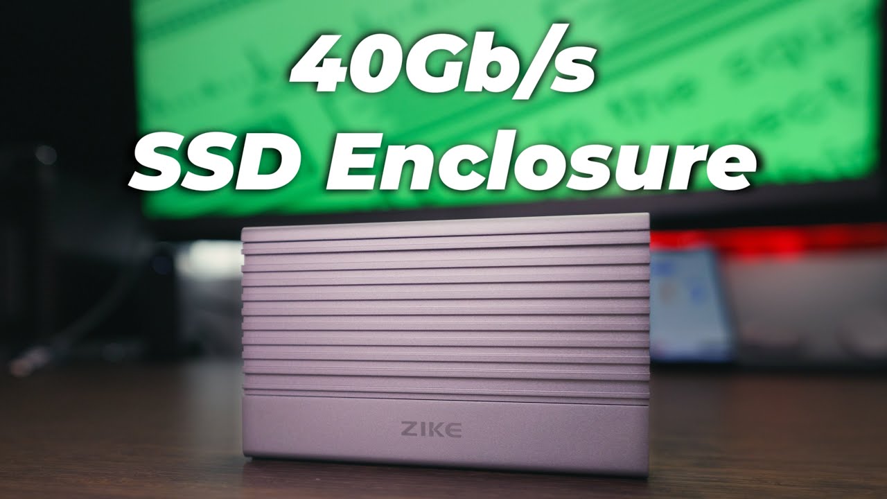 Fast Speed That Changed My Workflow! ZikeDrive USB4 Review: - YouTube