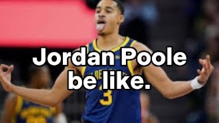 Jordan Poole be like… 😭🏀