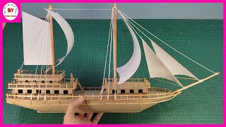 How To Make A Boat Models With Cardboard 4 | Do It Yourself
