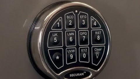Securam™ Lock Programming
