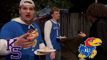 I went to the most popular Kansas bar on RIVALRY WEEKEND…