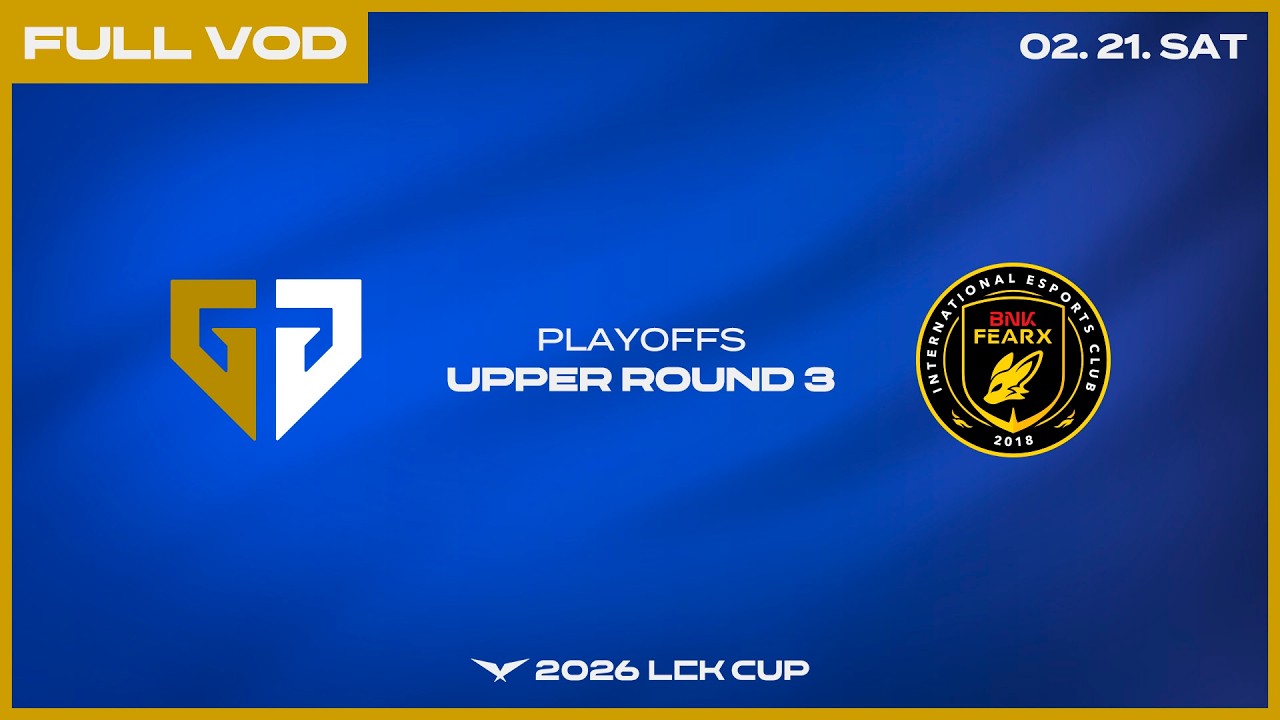 GEN vs BFX | 2026 LCK CUP Playoffs