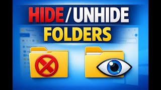 How to Hide or Unhide Files & Folders in Windows (Beginner Guide)