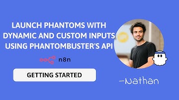 Launch Phantoms with dynamic and custom inputs using PhantomBuster