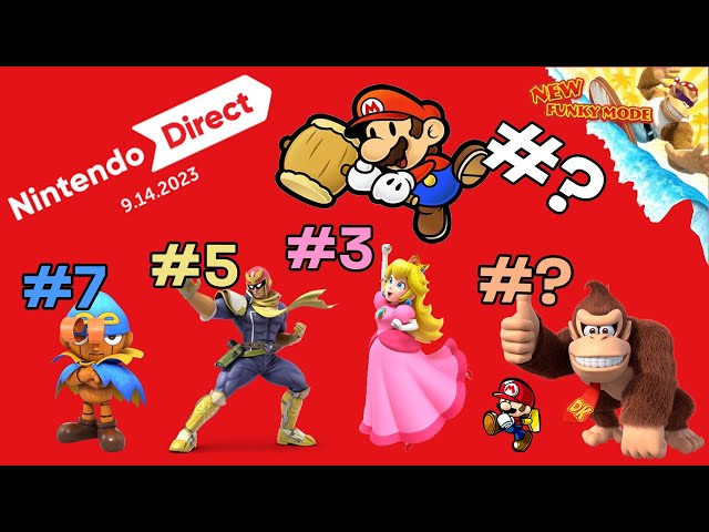 Nintendo Direct 9.14.2023 Top Ten Hopes by WilliamHeroofHyrule on