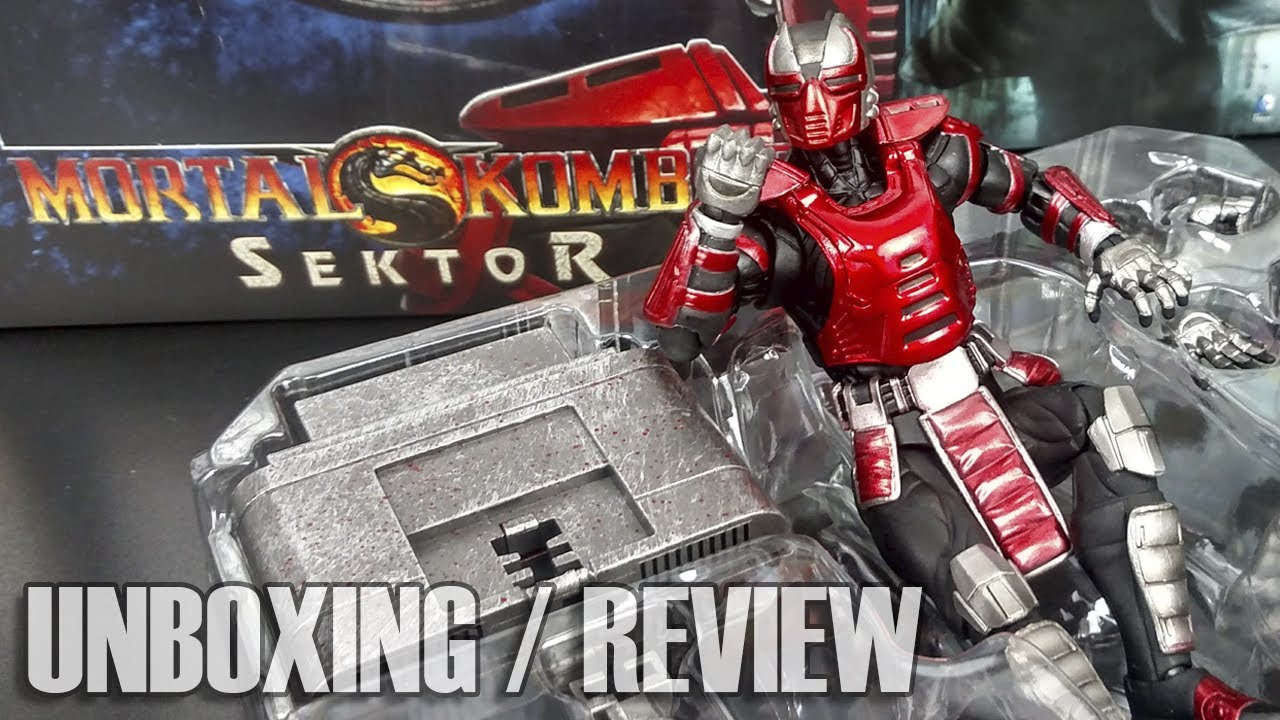 SEKTOR Mortal Kombat - Storm Collectibles - REVIEW - YouTube