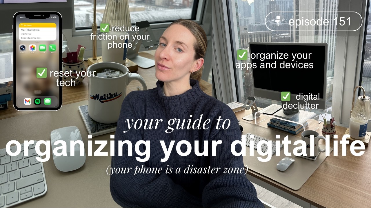 151: Цифровой детокс, который снизил мою умственную нагрузку: как я организовал всю свою технолог...