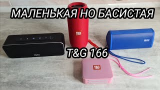 Колонка T&G 166 отличный звук (басс) миниатюрный размер