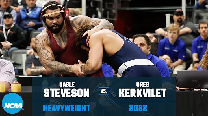 Gable Steveson vs. Greg Kerkvilet: 2022 NCAA wrest...