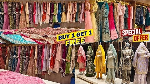 Exclusive Designer Dresses, Flat 50% Discount -- Trending Wedding Collection😍 | Imran Textiles