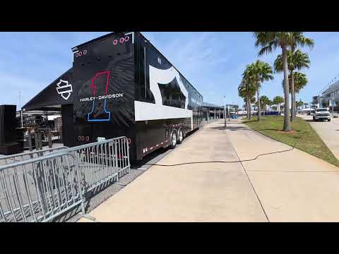 1 week before Daytona Bikeweek at the Speedway