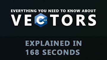 C++ Vectors Explained in 168 seconds