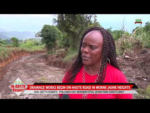 REHABILITATION OF HAUTE FEEDER ROAD IN MORNE JAUNE BEGINS