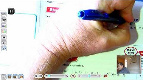5th grade GO Math: Lesson 1.11 Evaluate Numerical Expressions pages 47-50