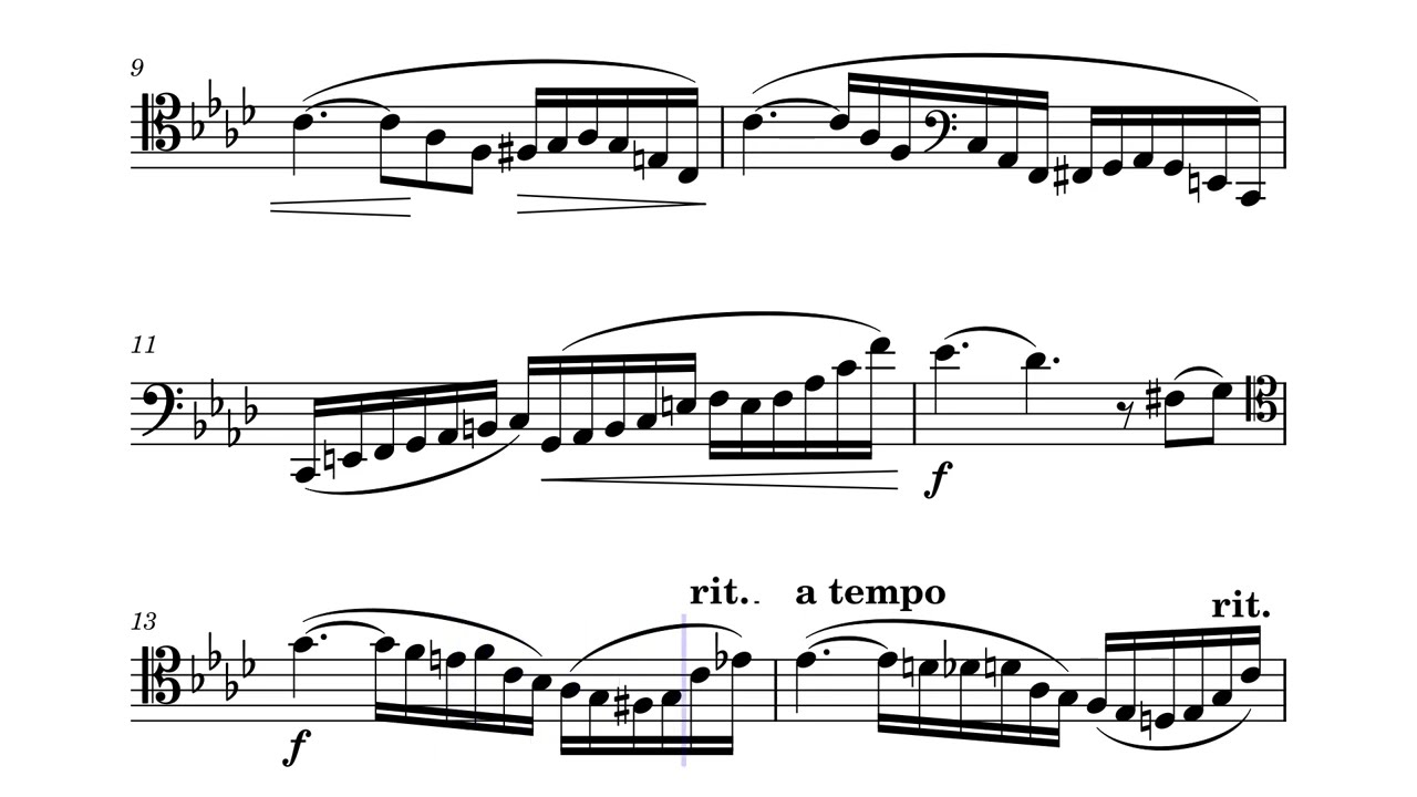 2025-2026 TMEA All-State Bassoon Etude 2