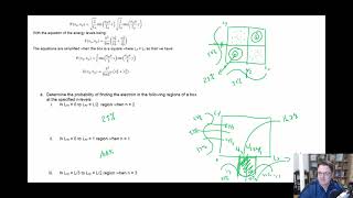 Regional probabilities of 2D particle in a box Sp 2 B2a